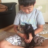 お兄ちゃんに抱っこされての1枚。