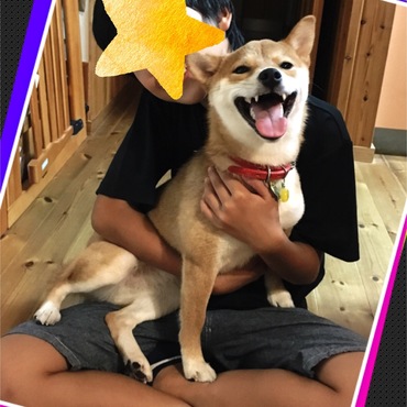 ツーショットでスマイル！