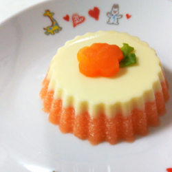 犬用『オシャレな人参とミルクのゼリー』