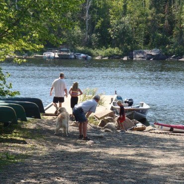 バウンダリーウォーター（国立公園）のワンコ