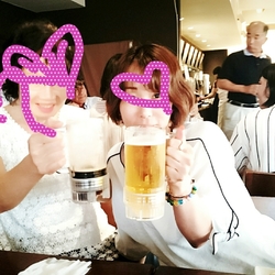 かんぱーい(*･∀-)db(-ω･*)