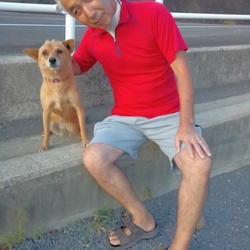 チョコとお父さん！