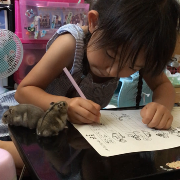 ハムスター先生（笑）