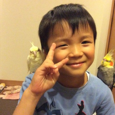 てっちゃんとパニちゃんと一緒に。