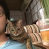パパの肩の上落ち着く