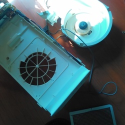 空気清浄機の分解清掃