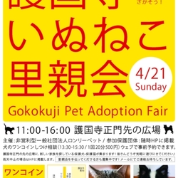 護国寺いぬねこ里親会