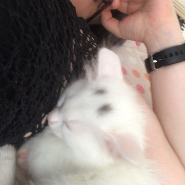 はじめは威嚇されながらも今ではこんなに仲良し♡