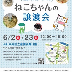 ねこざんまい譲渡会@東日本橋