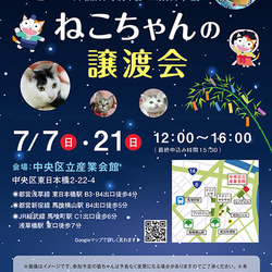 ねこざんまい譲渡会@東日本橋