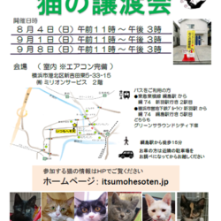 いつもへそ天　猫の譲渡会 サムネイル1
