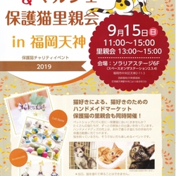 ふくねこマルシェ＆保護猫里親会