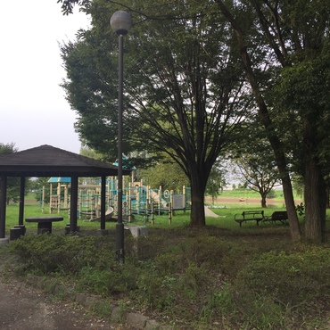 お散歩途中の休憩所