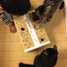 子供達お手製のネズミ堀遊び♡子供がいつまででもやり続けて、どっちが遊んでもらってるのか。皆んなで楽しそう(^_^)