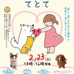 保護犬猫譲渡会『てとて』