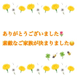 ありがとうございました☺️