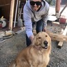 Cam with our friends’ dog who is called Ryder 