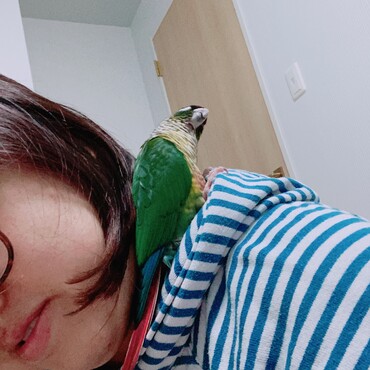 里子のワサビちゃん慣れてきてくれた❤️