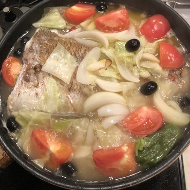 釣った魚を食すぞ