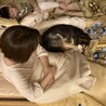 ママの場所はいただいたワン。
