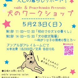「第2回 犬のワークショップ」開催（横浜本牧enble） サムネイル2