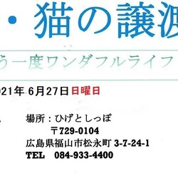 もう一度ワンダフルライフ 犬・猫の譲渡会
