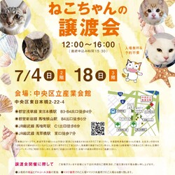 ねこざんまい譲渡会@東日本橋
