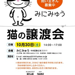 みにみゅう 譲渡会