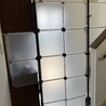 ダイソーのフリーマルチパネルを使った玄関の脱走防止柵