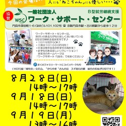 保護ねこの譲渡会