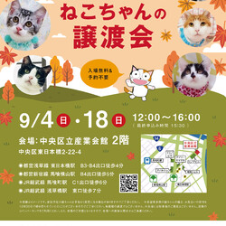ねこざんまい譲渡会@東日本橋 サムネイル1
