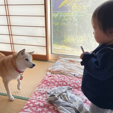 “おやつくださいな♪”　　“これはペンだよ！”