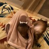 お洋服を脱いでいた…