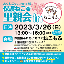 ふくねこや。。neko部　保護ねこ里親会