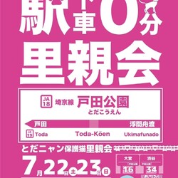とだニャン保護猫里親会