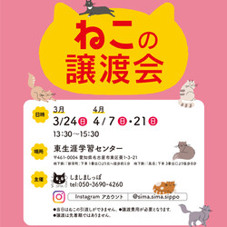 しましましっぽ譲渡会