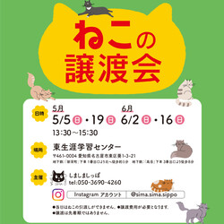 しましましっぽ譲渡会