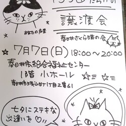 七夕譲渡会！