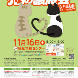 日進市にて譲渡会＆相談会開催