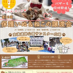 第12回 保護いぬ＆ねこの譲渡会