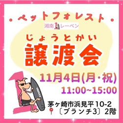 ペットフォレスト譲渡会 サムネイル1