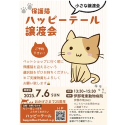 ハッピーテール保護猫譲渡会