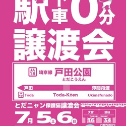 とだニャン保護猫譲渡会