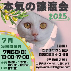 本気の譲渡会