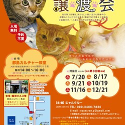 にゃんクルー保護猫さん譲渡会