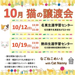 なごねこめいと　猫の譲渡会