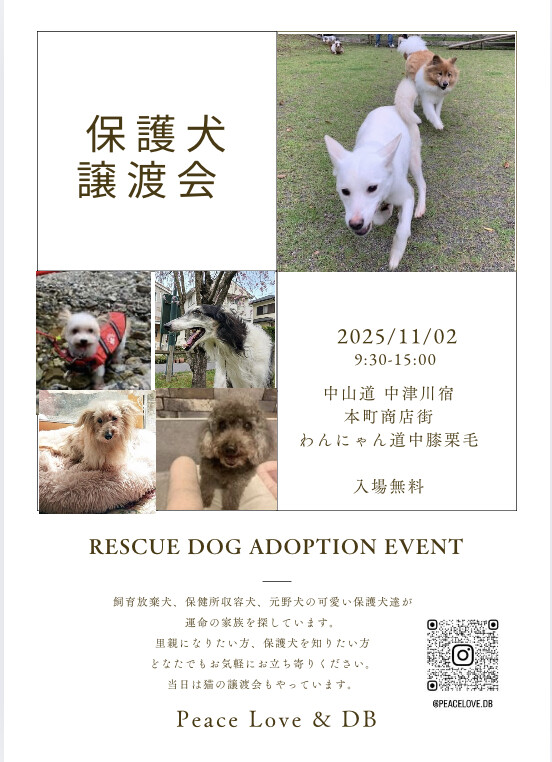 わんにゃん道中膝栗毛 犬」（Peace love & DBのイベント #22293