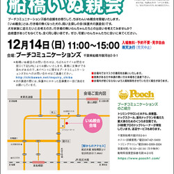 12月14日ちばわん『船橋いぬ親会』開催のご案内