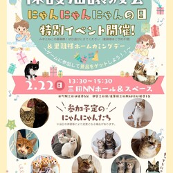 みなとねこ保護猫譲渡会＠三田NNホール＆スペース
