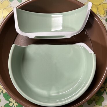 何度も落としても大丈夫だったが…やっちまった(ﾟoﾟ;; テン怒るかな:(；ﾞﾟ'ωﾟ'):